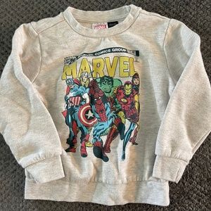 Toddler Boys Marvel Sweatshirt